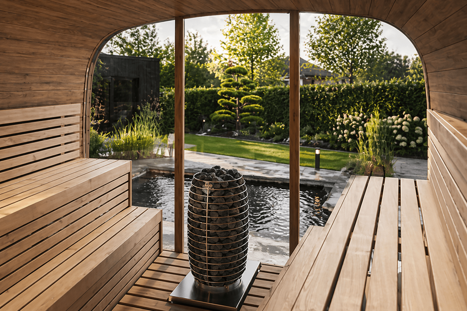 Gartensauna Aura - Saunenpark.de - Eine Marke der Belcalore Vertriebs GmbH