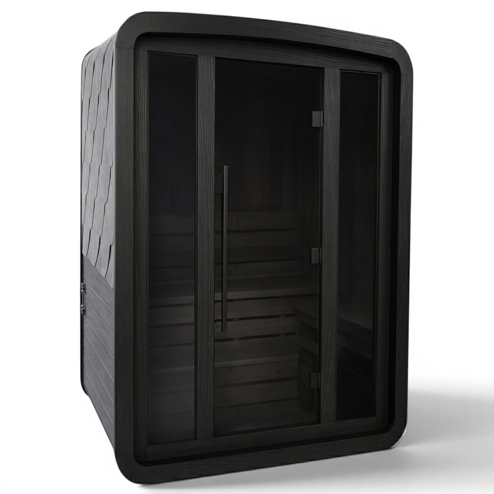 Gartensauna Cube Black Lotus - Saunenpark.de - Eine Marke der Belcalore Vertriebs GmbH