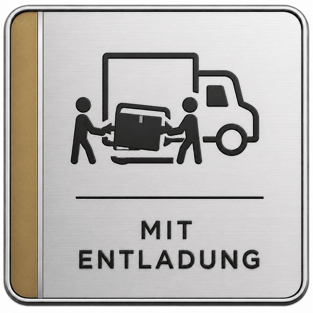 Anlieferung mit Entladung