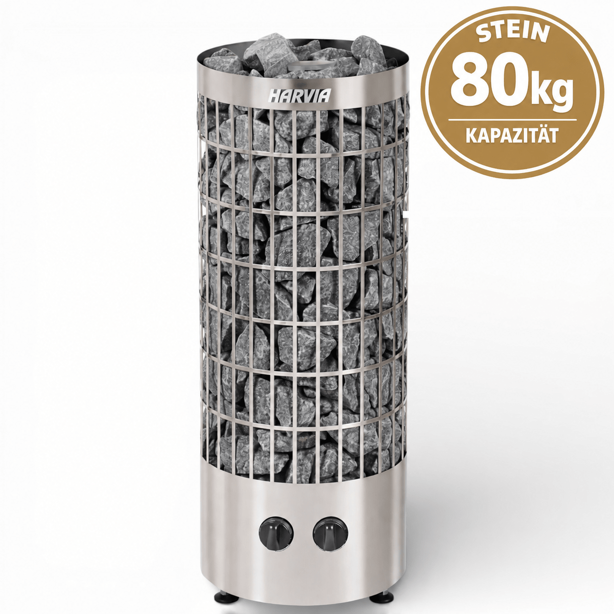 Saunaofen Harvia Cilindro PC90 9KW mit integrierter Steuerung