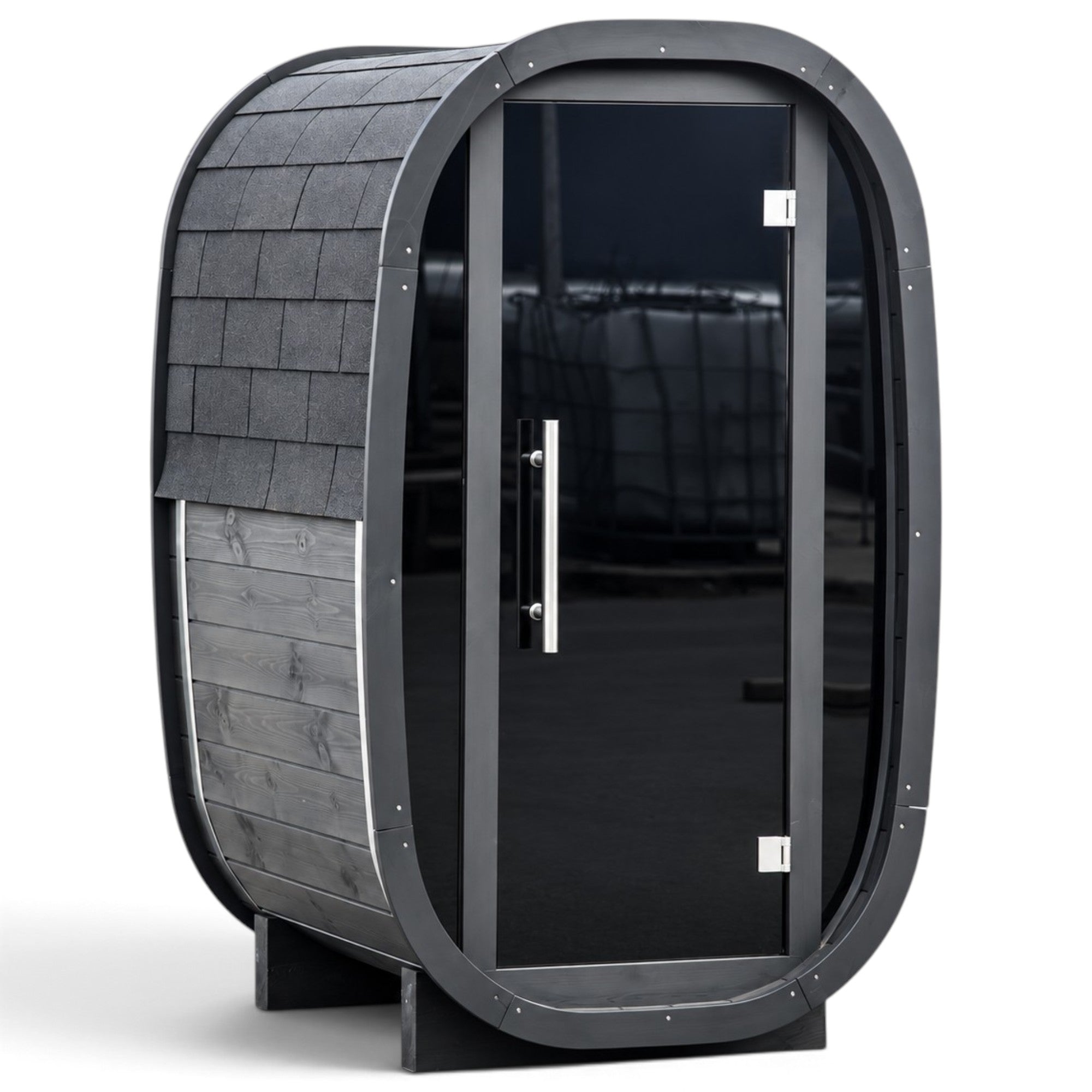 Gartensauna MINI Anthrazit