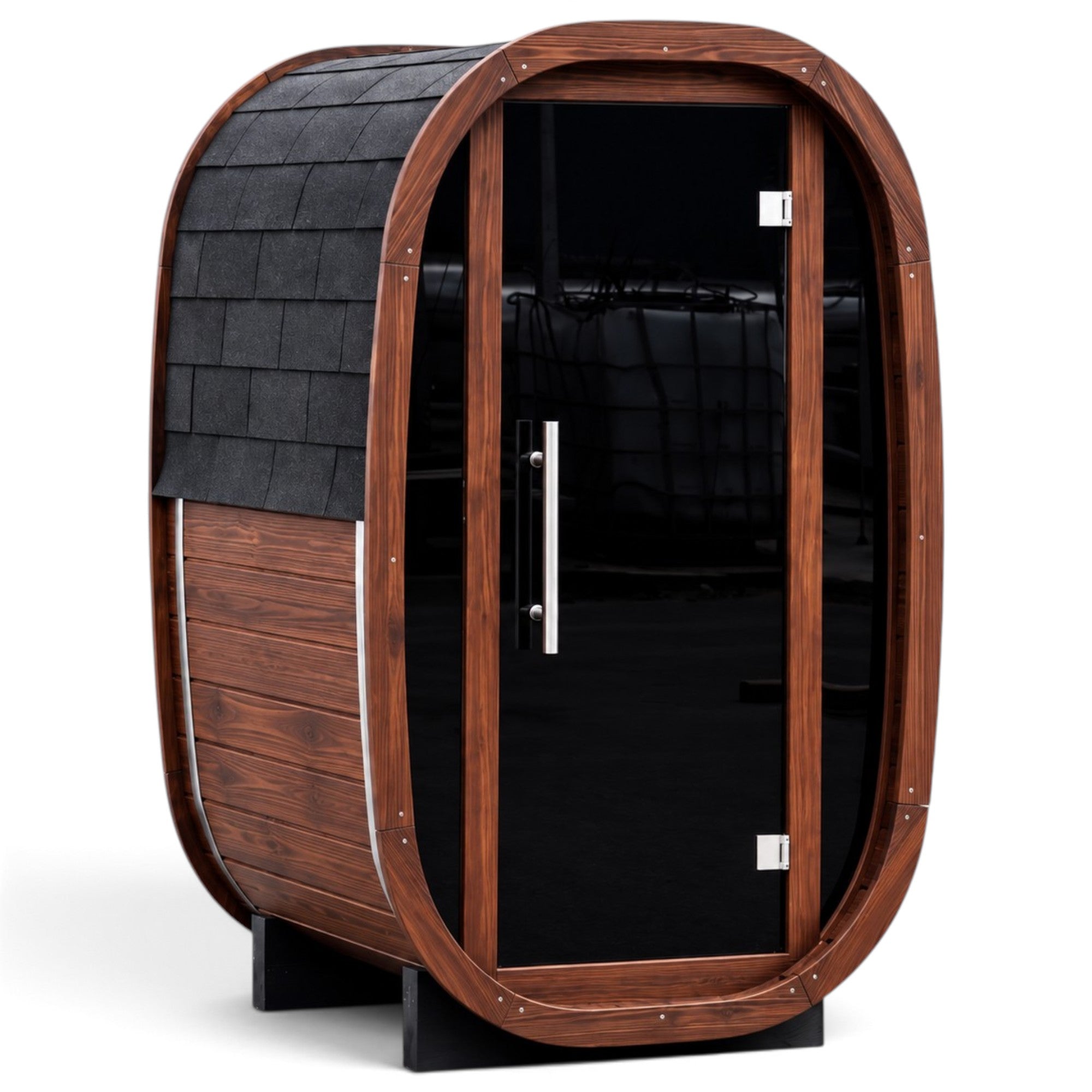 Gartensauna MINI Kastanie