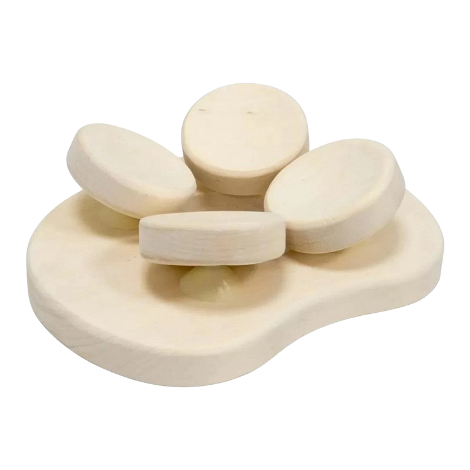 HaLu ergonomisches Saunakissen rund aus Espe