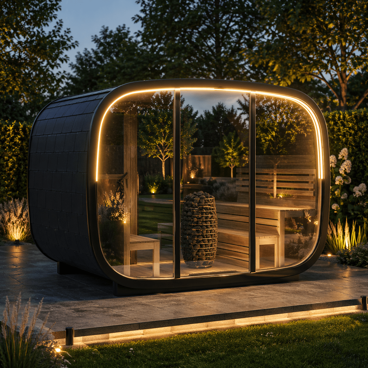 Aura LED Rückseite