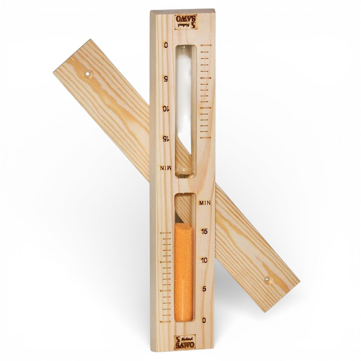 Sawo Sanduhr 553-P mit orangfarbenem Sand | Kiefer